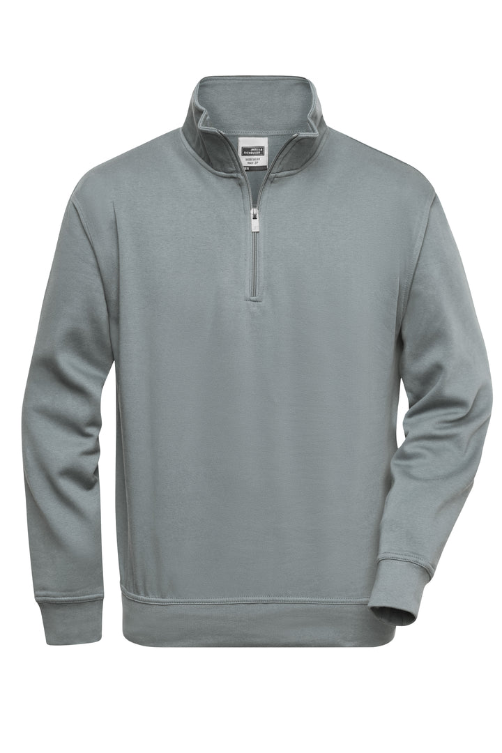 Workwear Half-Zip Sweat - dark-grey