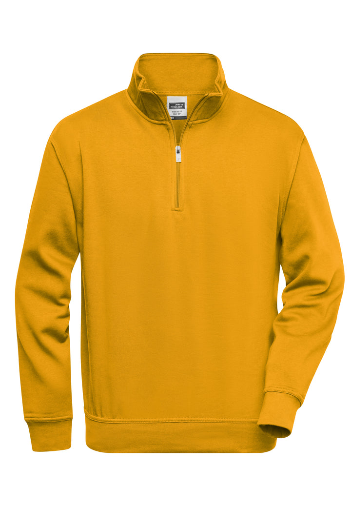 Workwear Half-Zip Sweat - gold-yellow