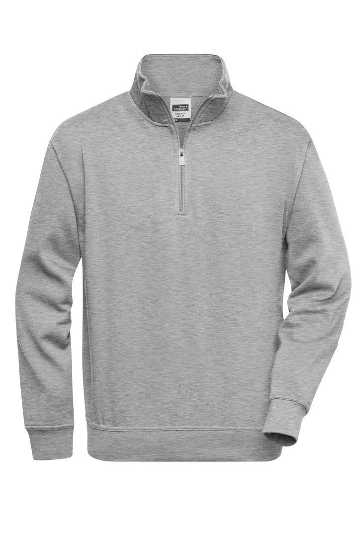 Workwear Half-Zip Sweat - grey-heather