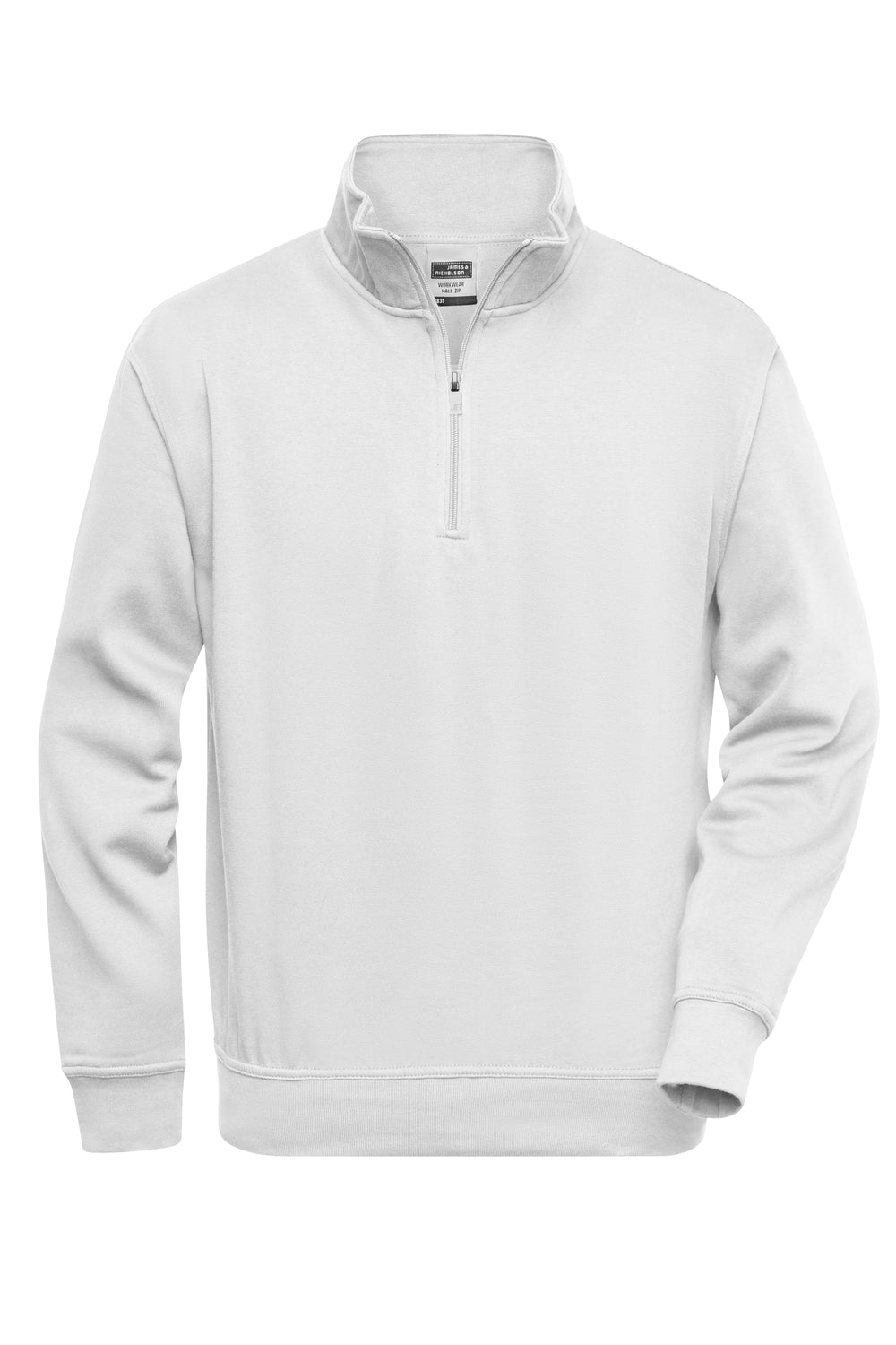 Workwear Half-Zip Sweat - white