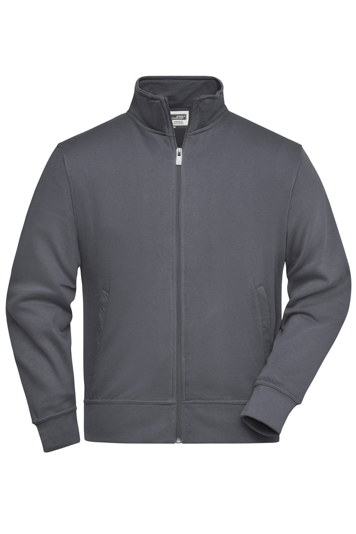 Workwear Sweat Jacket - carbon