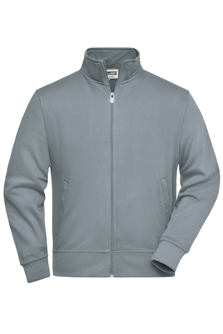 Workwear Sweat Jacket - dark-grey