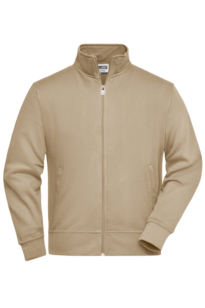 Workwear Sweat Jacket - stone