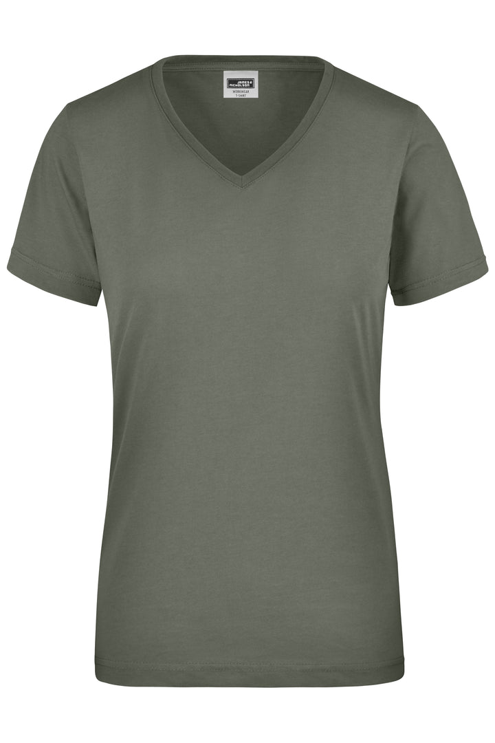 Ladies' Workwear T-Shirt - dark-grey