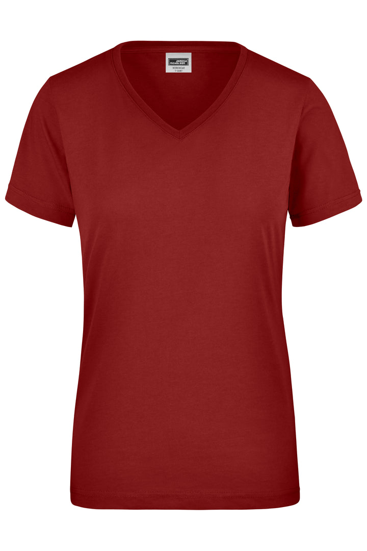 Ladies' Workwear T-Shirt - wine