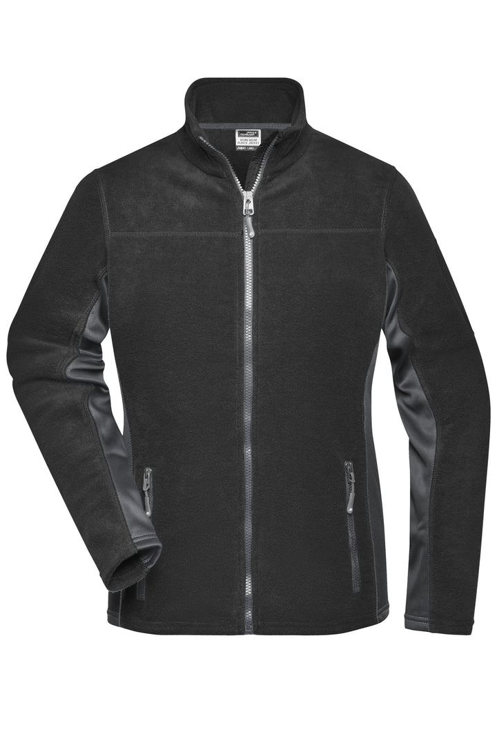 Ladies' Workwear Fleece Jacket - black/carbon