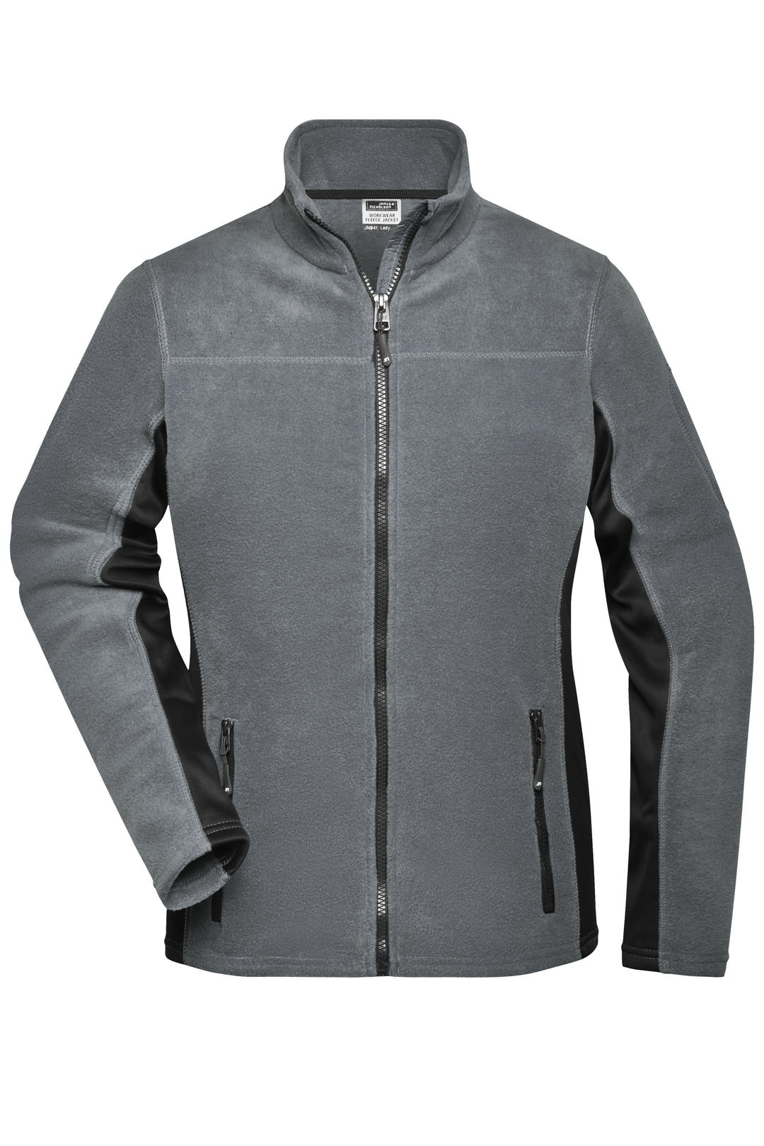 Ladies' Workwear Fleece Jacket - carbon/black