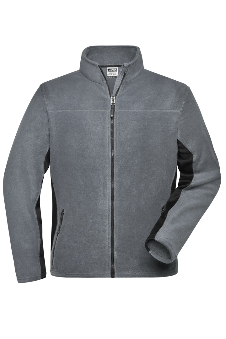 Men's Workwear Fleece Jacket - carbon/black