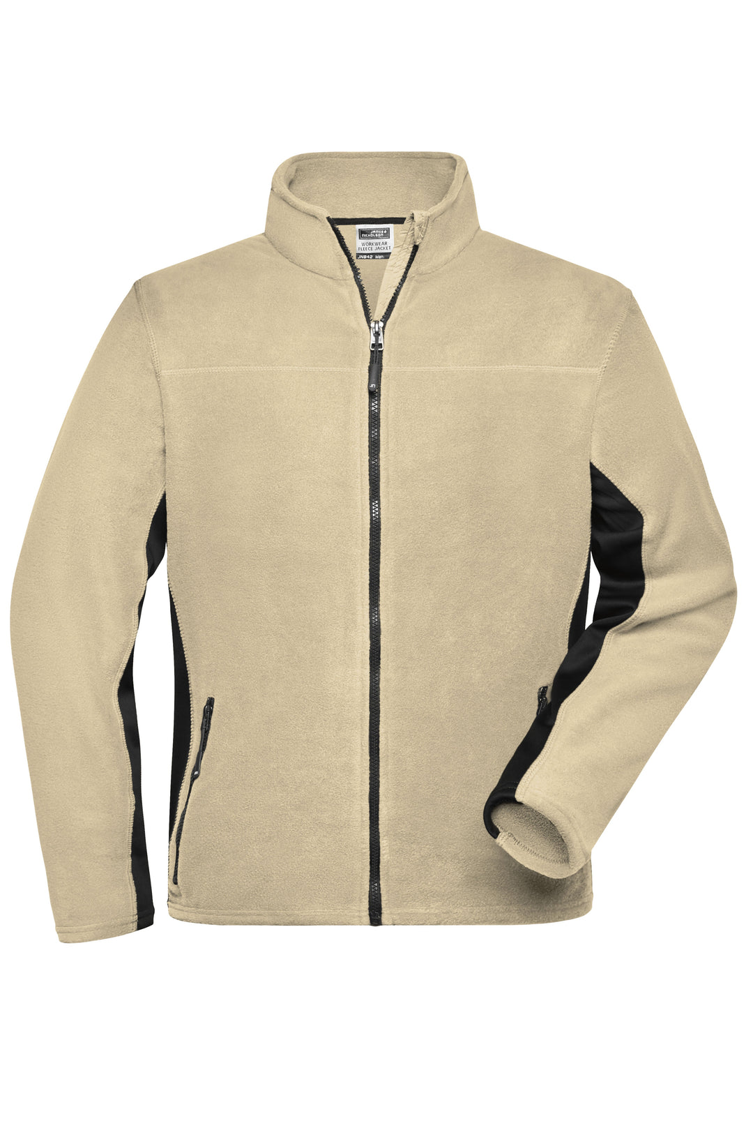 Men's Workwear Fleece Jacket - stone/black