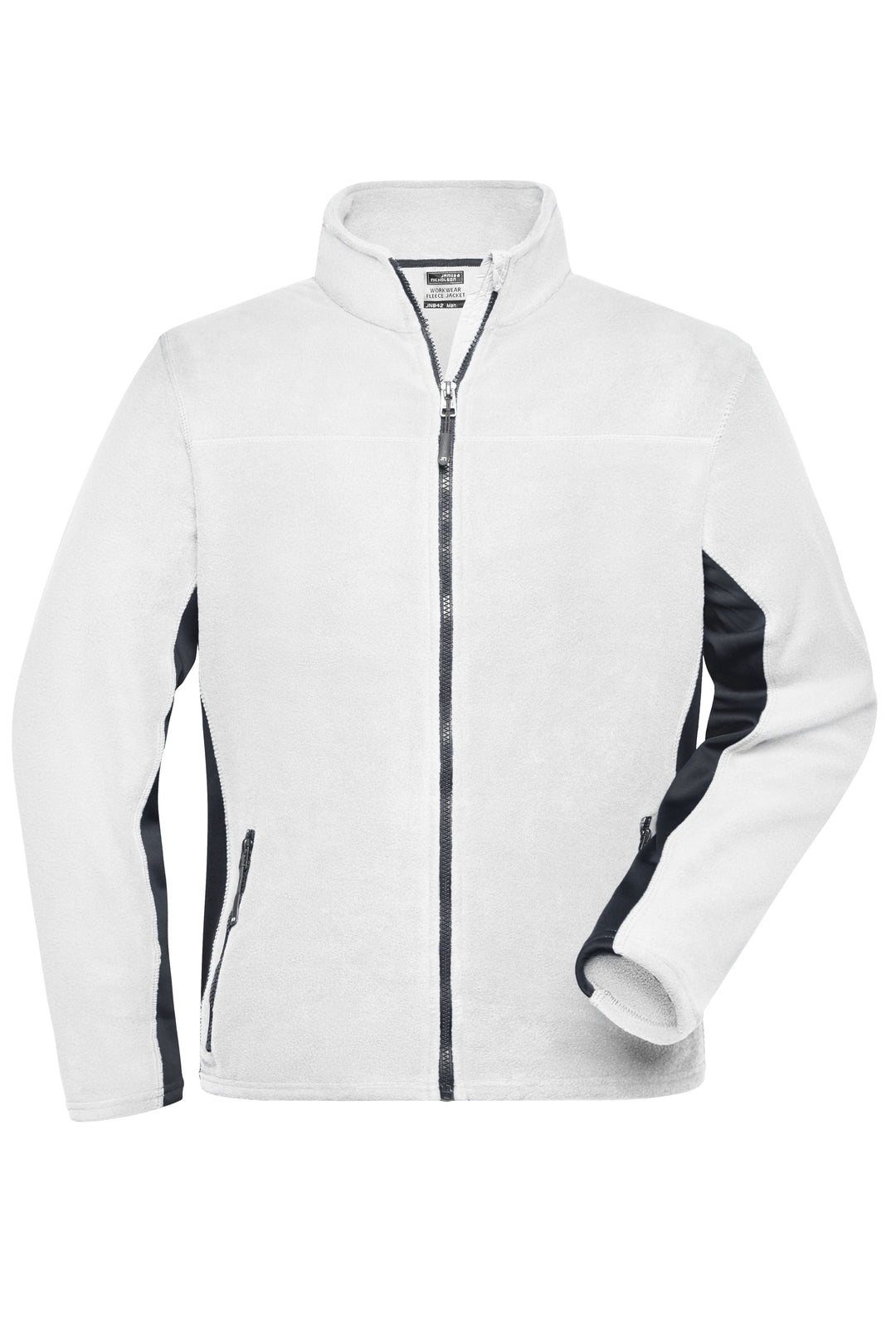 Men's Workwear Fleece Jacket - white/carbon