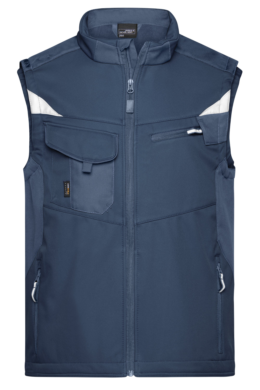 Workwear Softshell Vest - STRONG - - navy/navy