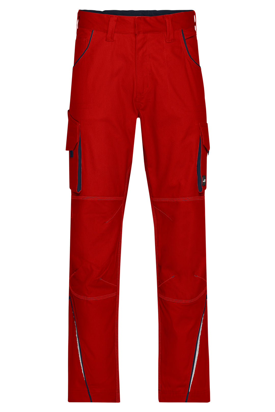 Workwear Pants - COLOR - - red/navy