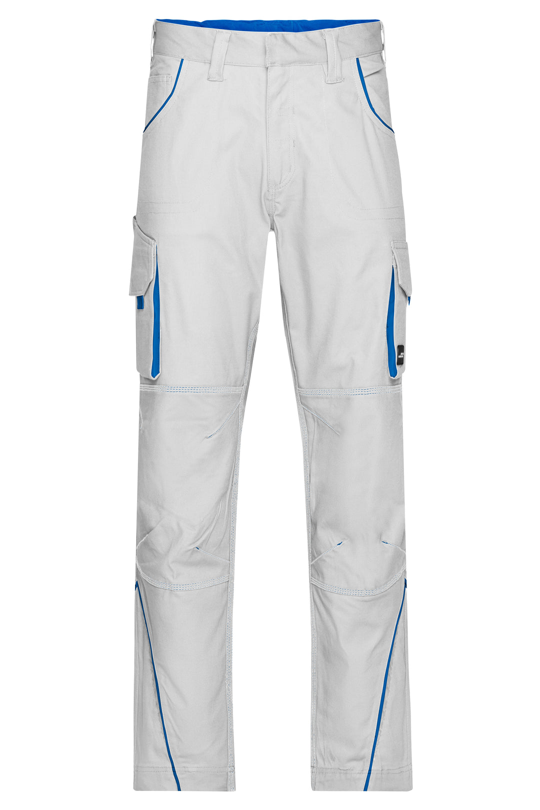 Workwear Pants - COLOR - - white/royal