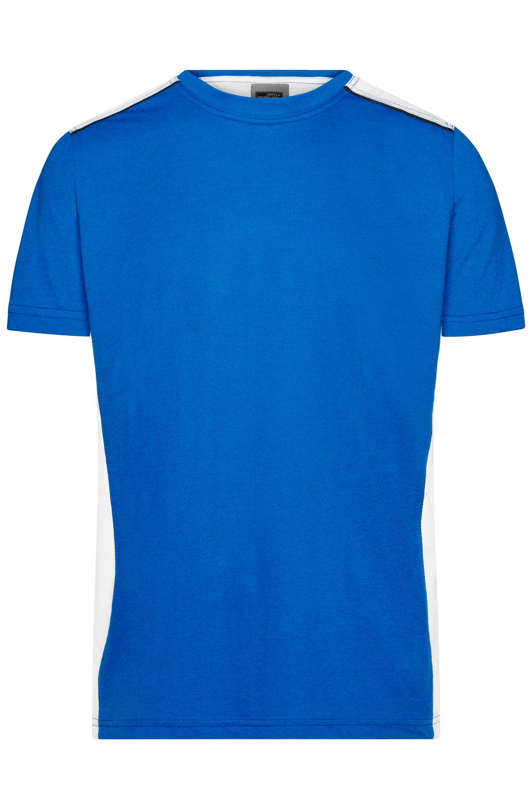 Men's Workwear T-Shirt - COLOR - - royal/white