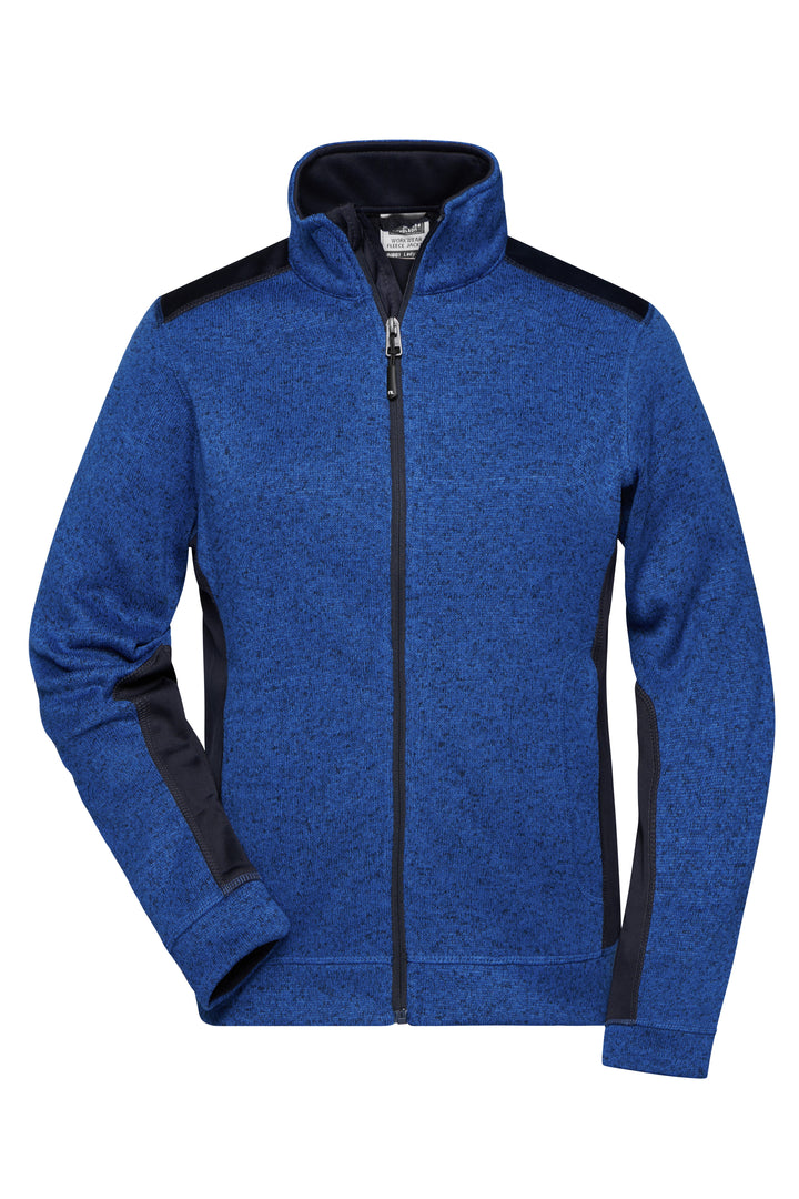 Ladies' Knitted Workwear - royal-melange/navy