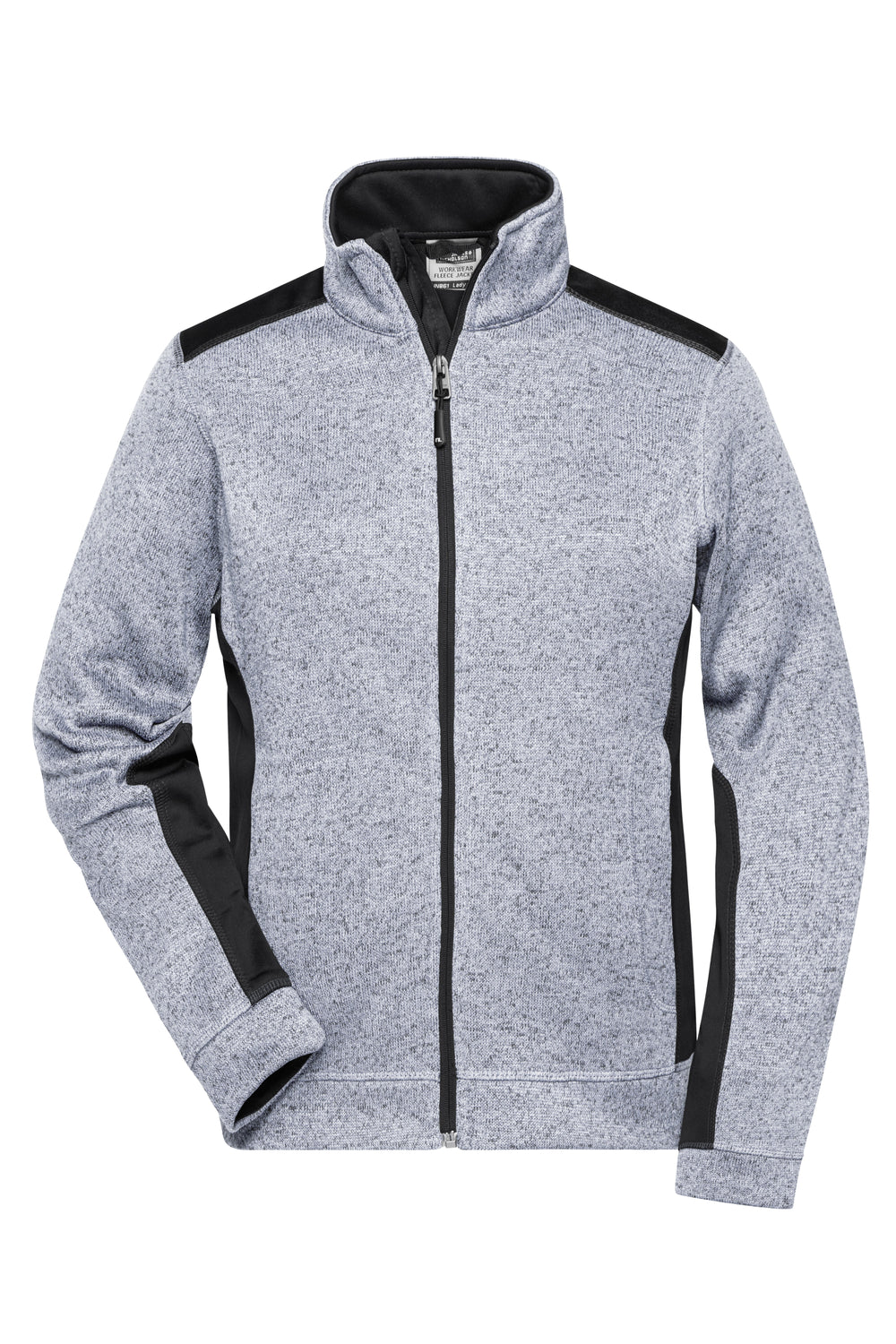 Ladies' Knitted Workwear - white-melange/carbon