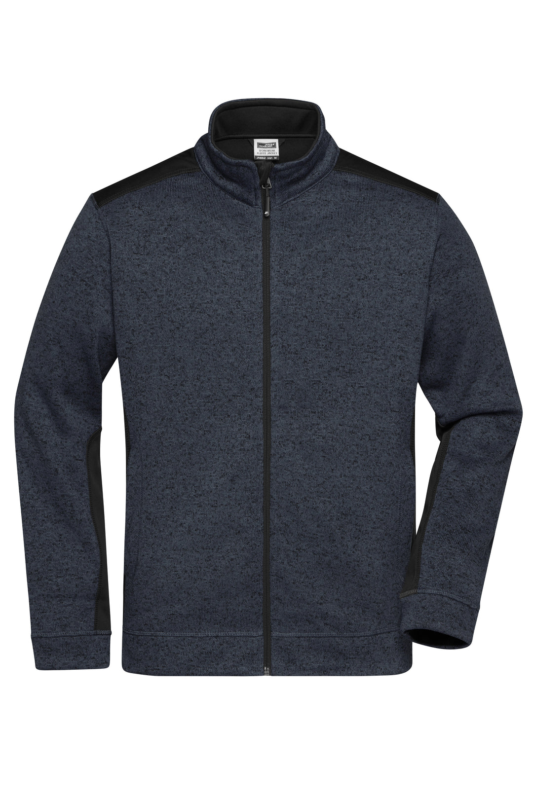 Men's Knitted Workwear - carbon-melange/black