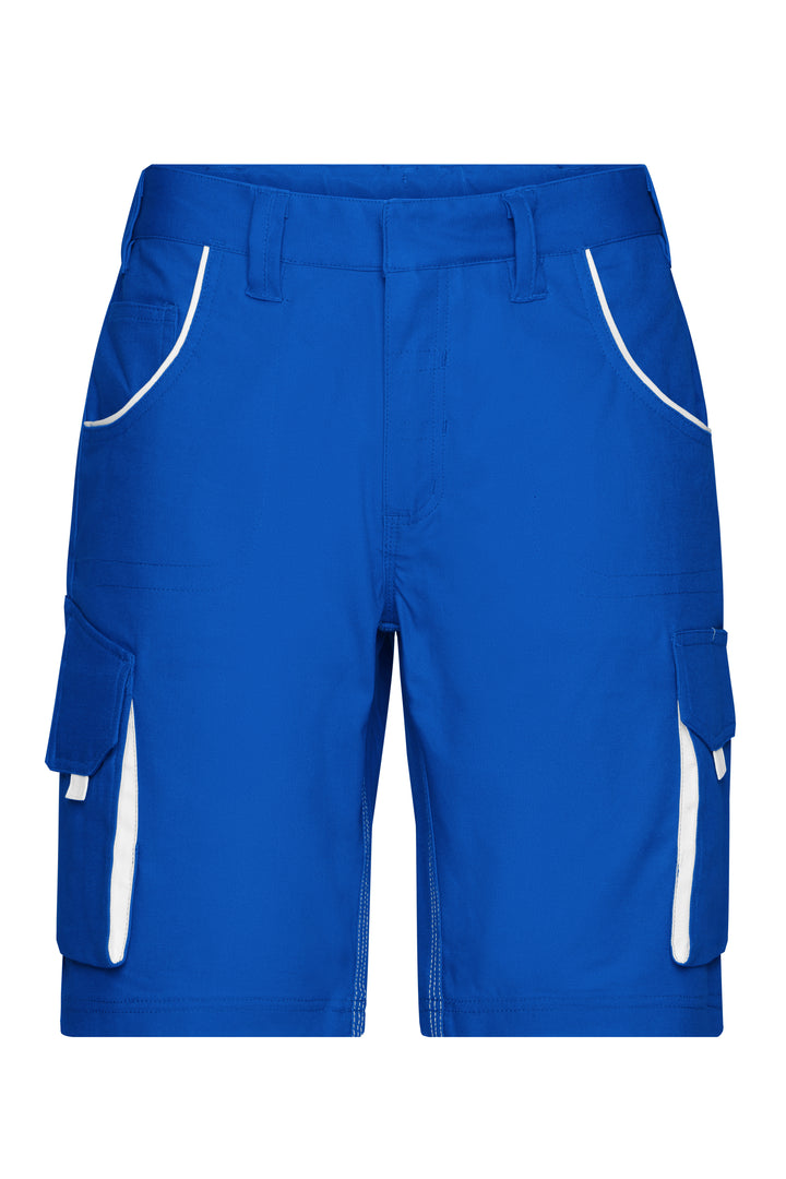 Workwear Bermudas - COLOR - - royal/white
