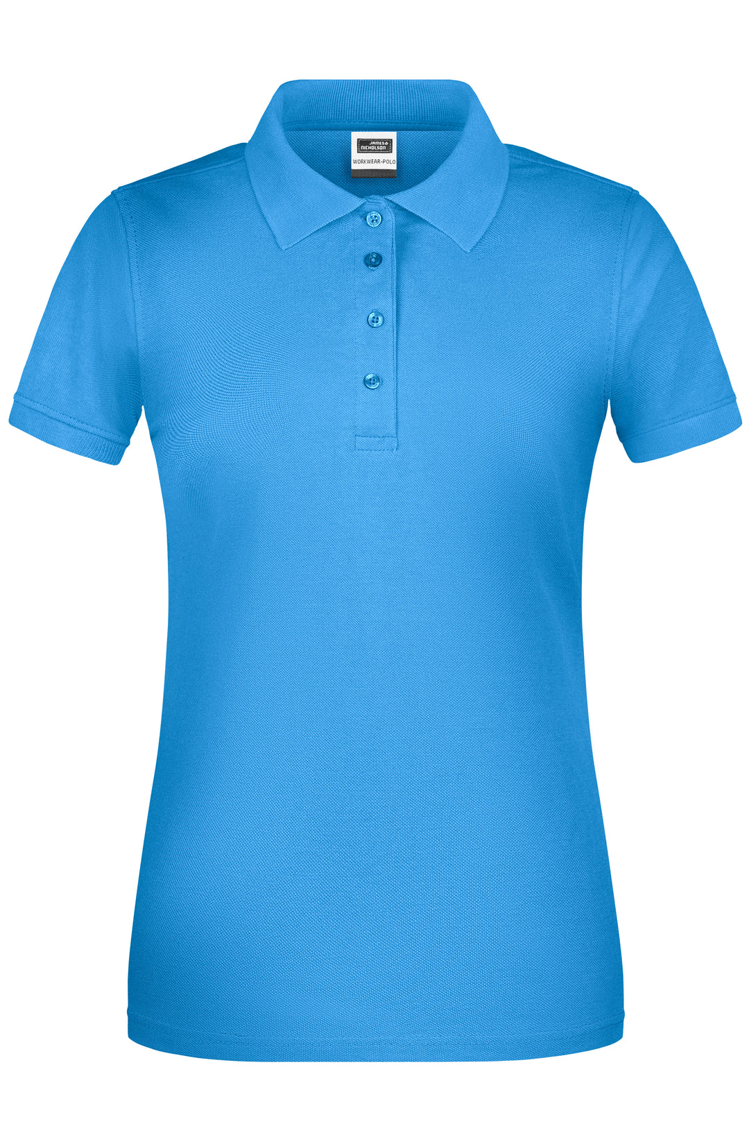 Ladies' ORGANIC Workwear Polo - aqua