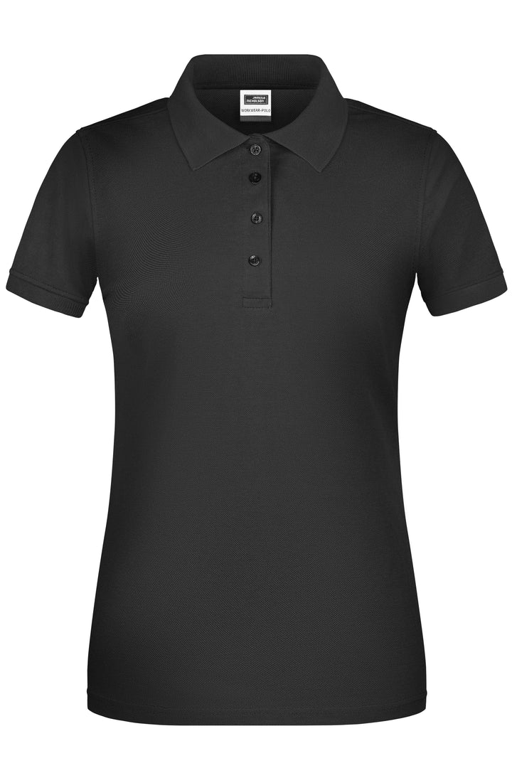 Ladies' ORGANIC Workwear Polo - black