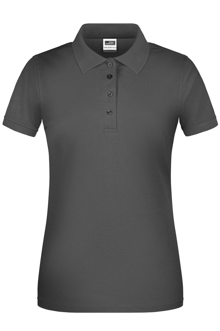 Ladies' ORGANIC Workwear Polo - carbon