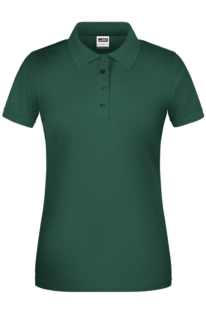 Ladies' ORGANIC Workwear Polo - dark-green