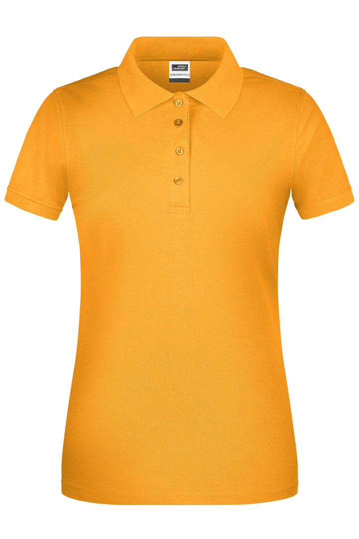 Ladies' ORGANIC Workwear Polo - gold-yellow