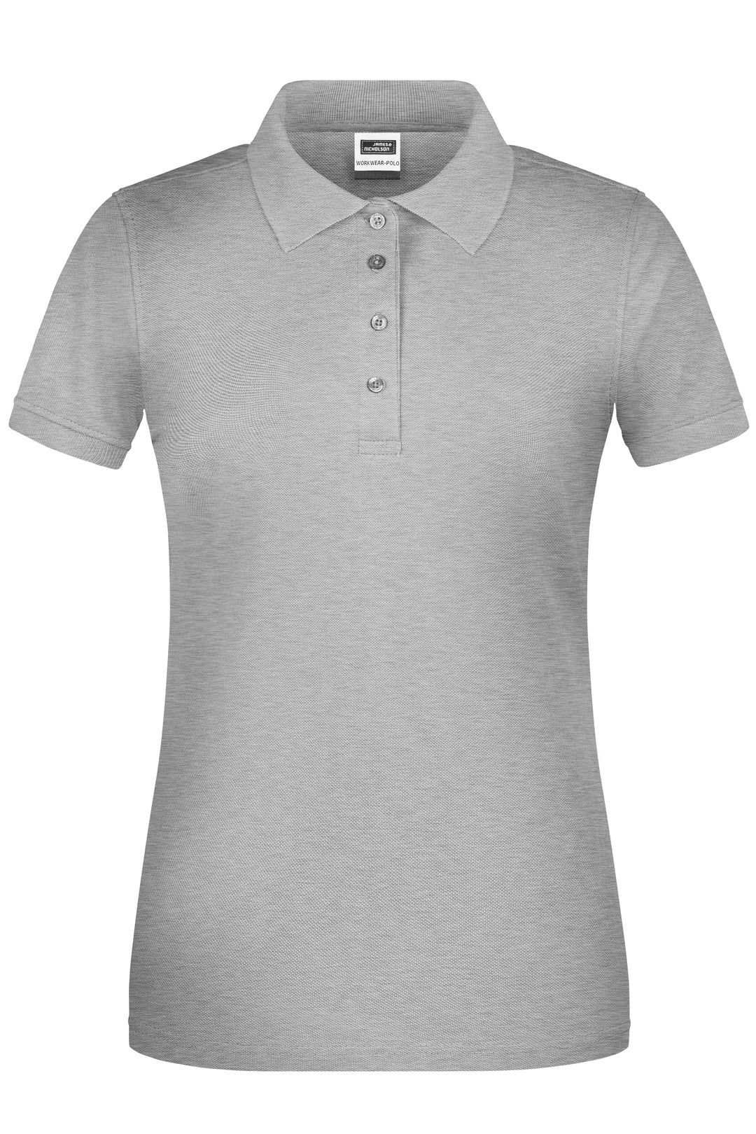 Ladies' ORGANIC Workwear Polo - grey-heather