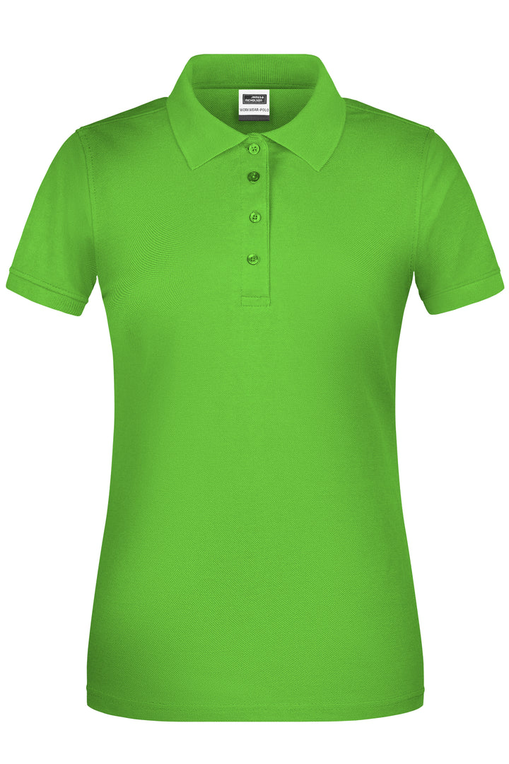 Ladies' ORGANIC Workwear Polo - lime-green