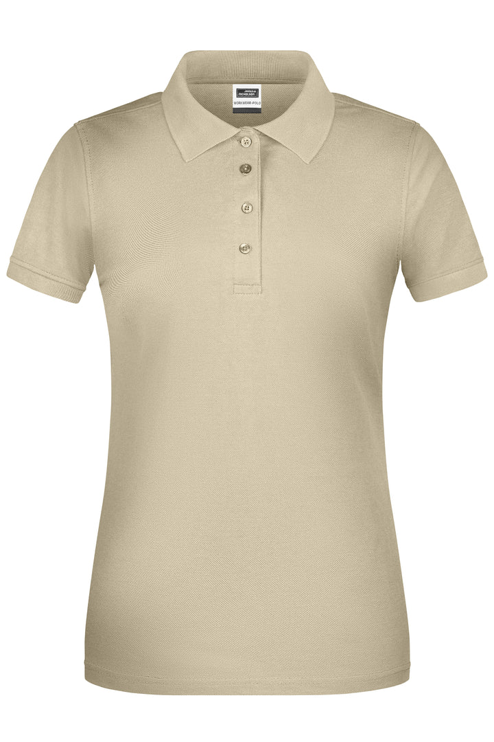 Ladies' ORGANIC Workwear Polo - stone