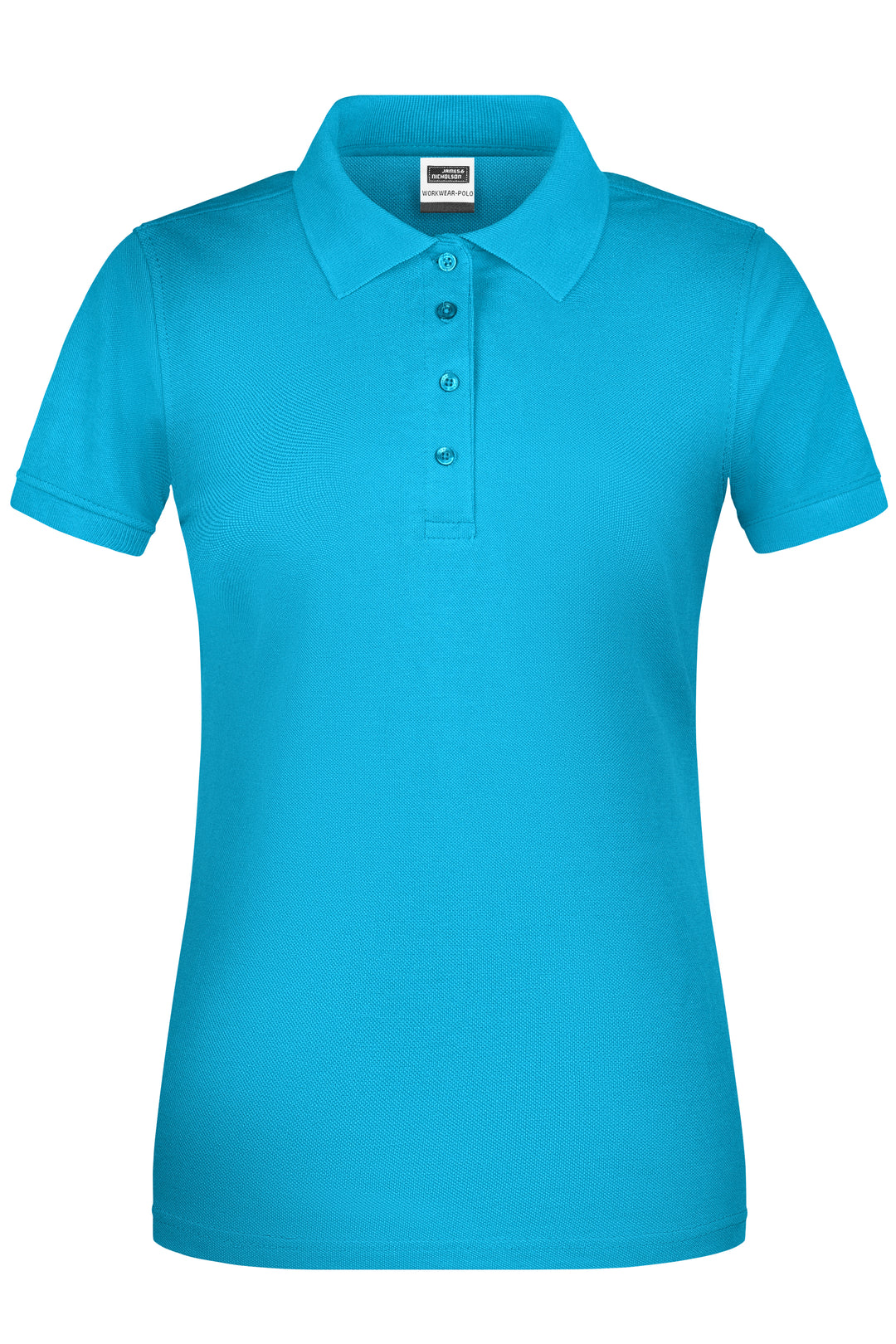 Ladies' ORGANIC Workwear Polo - turquoise