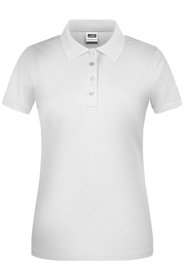 Ladies' ORGANIC Workwear Polo - white