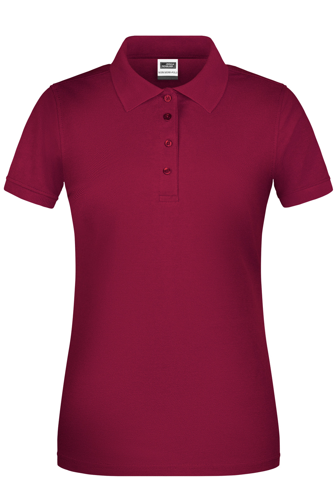 Ladies' ORGANIC Workwear Polo - wine