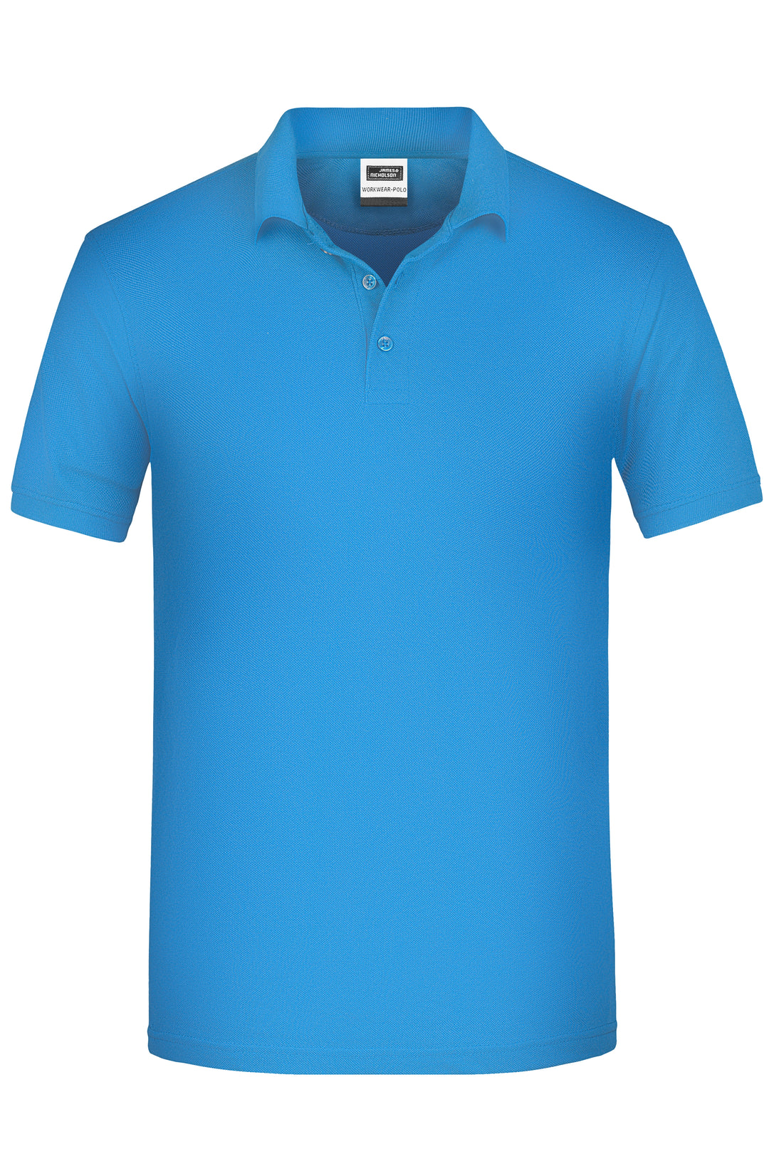 Men's ORGANIC Workwear Polo - aqua