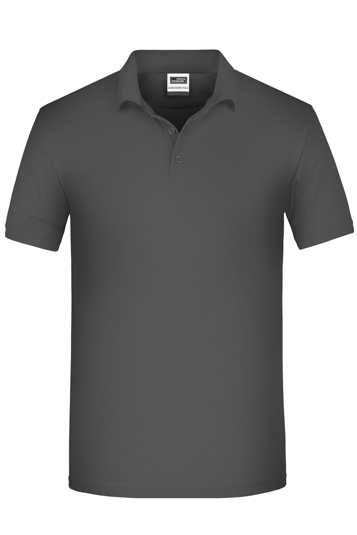 Men's ORGANIC Workwear Polo - carbon