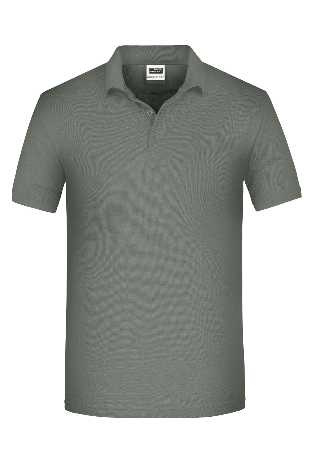 Men's ORGANIC Workwear Polo - dark-grey