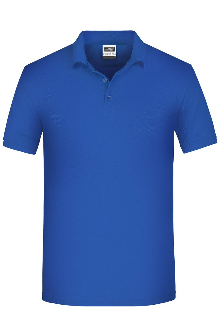 Men's ORGANIC Workwear Polo - royal