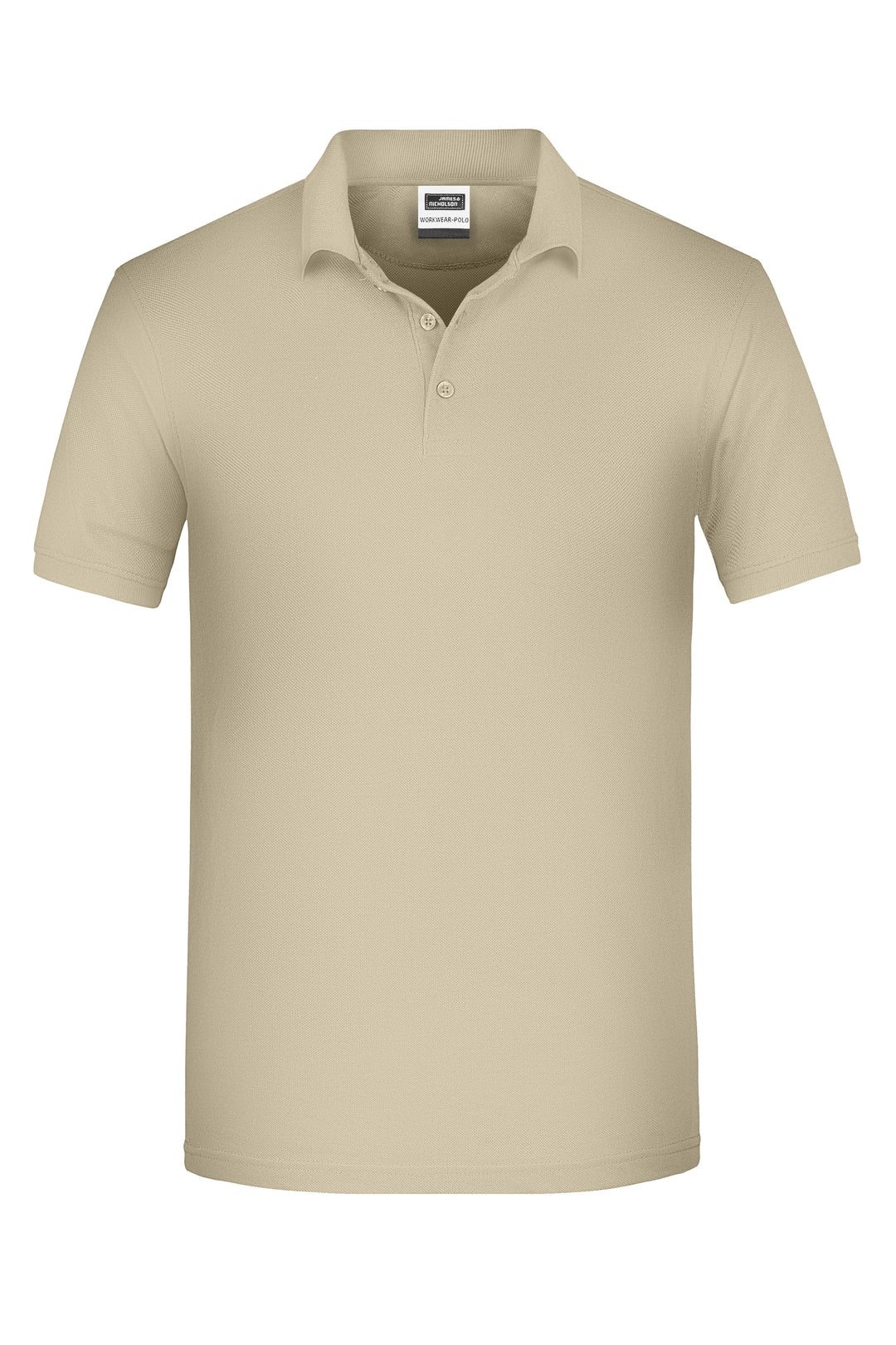 Men's ORGANIC Workwear Polo - stone