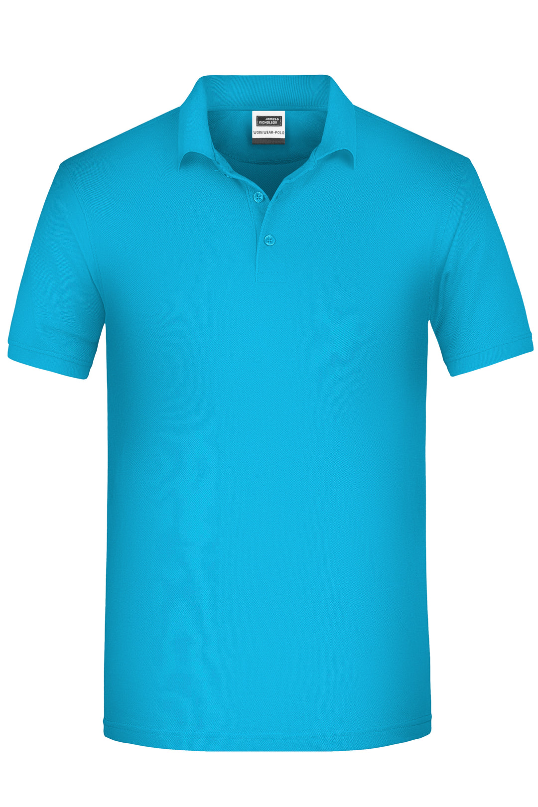 Men's ORGANIC Workwear Polo - turquoise