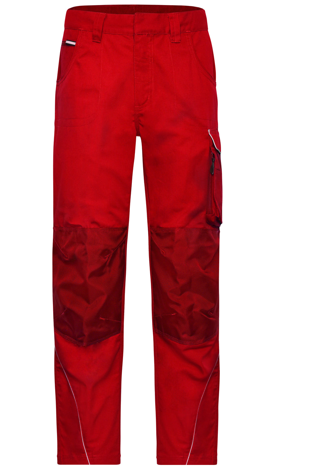 Workwear Pants - SOLID - - red