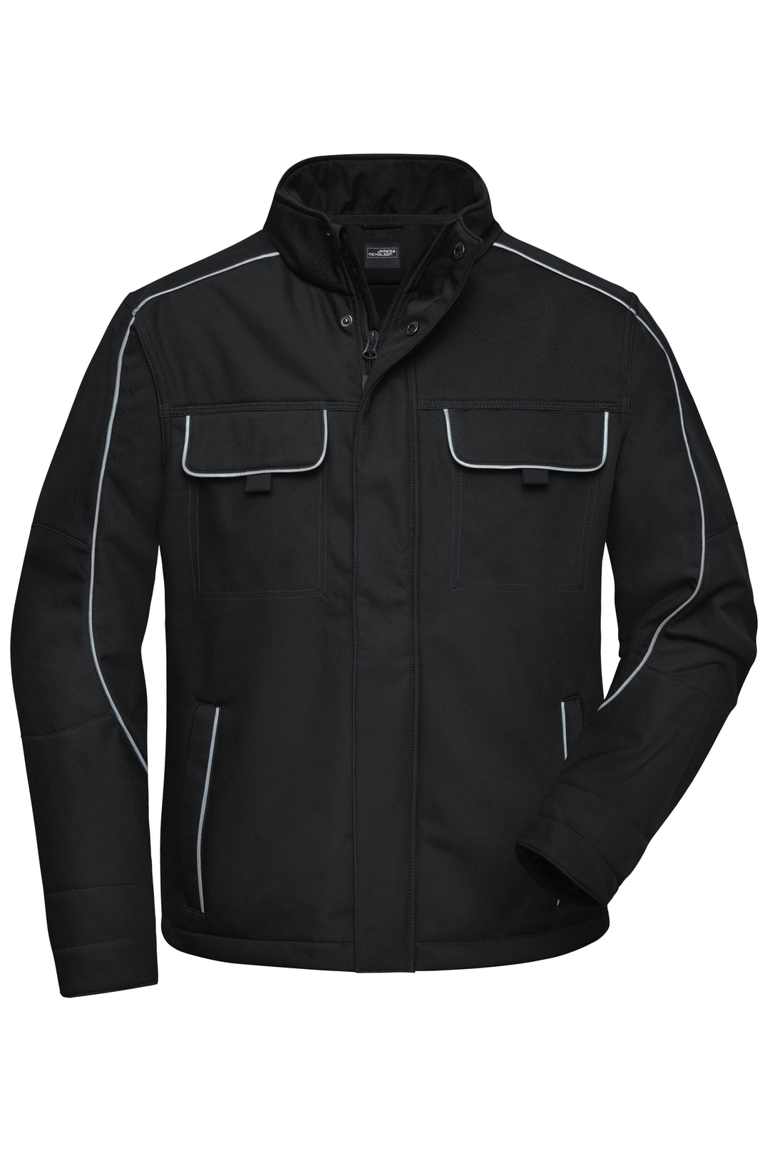 Workwear Softshell Jacket - SOLID - - black