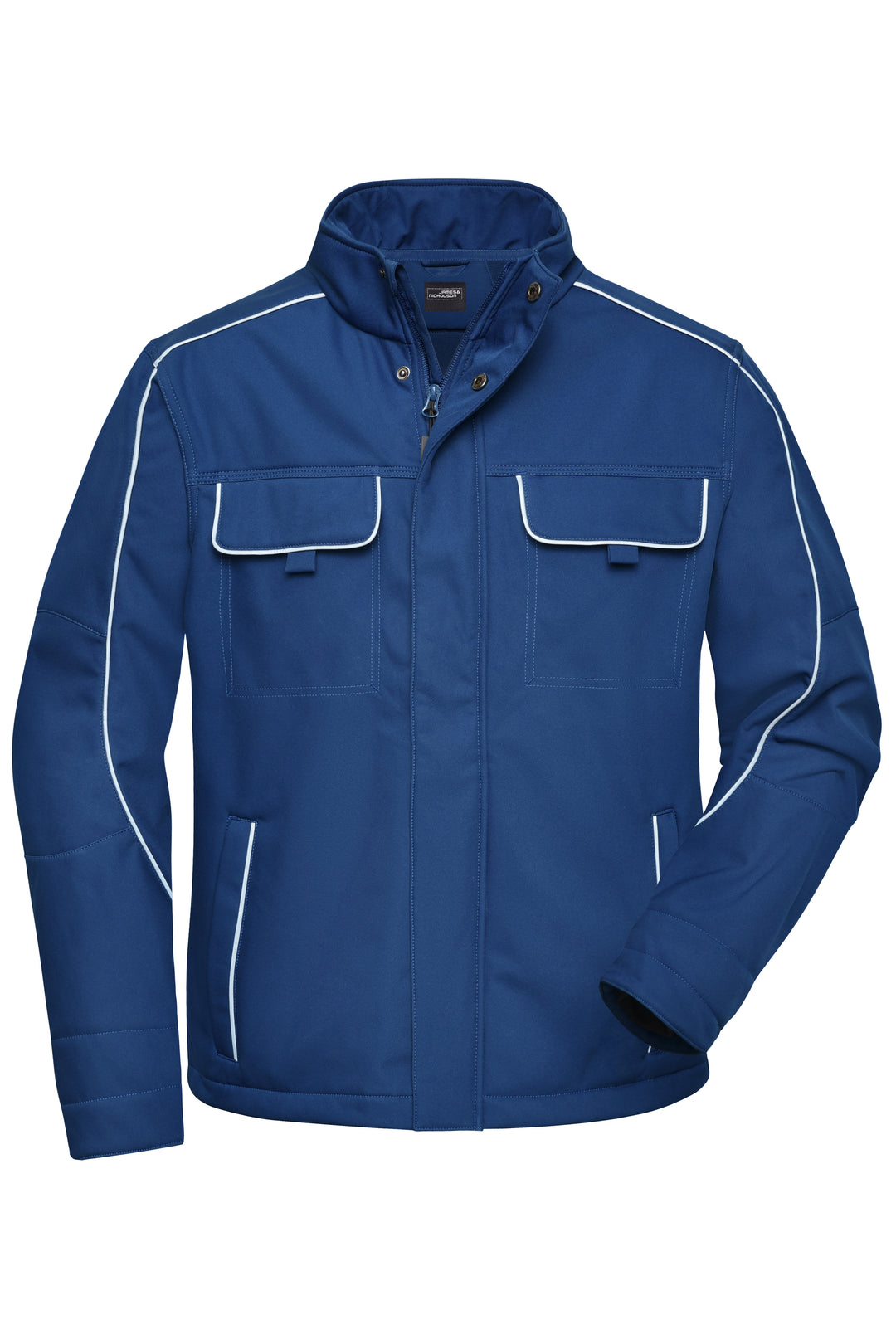 Workwear Softshell Jacket - SOLID - - dark-royal