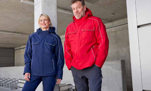 Workwear Softshell Padded Jacket - SOLID -