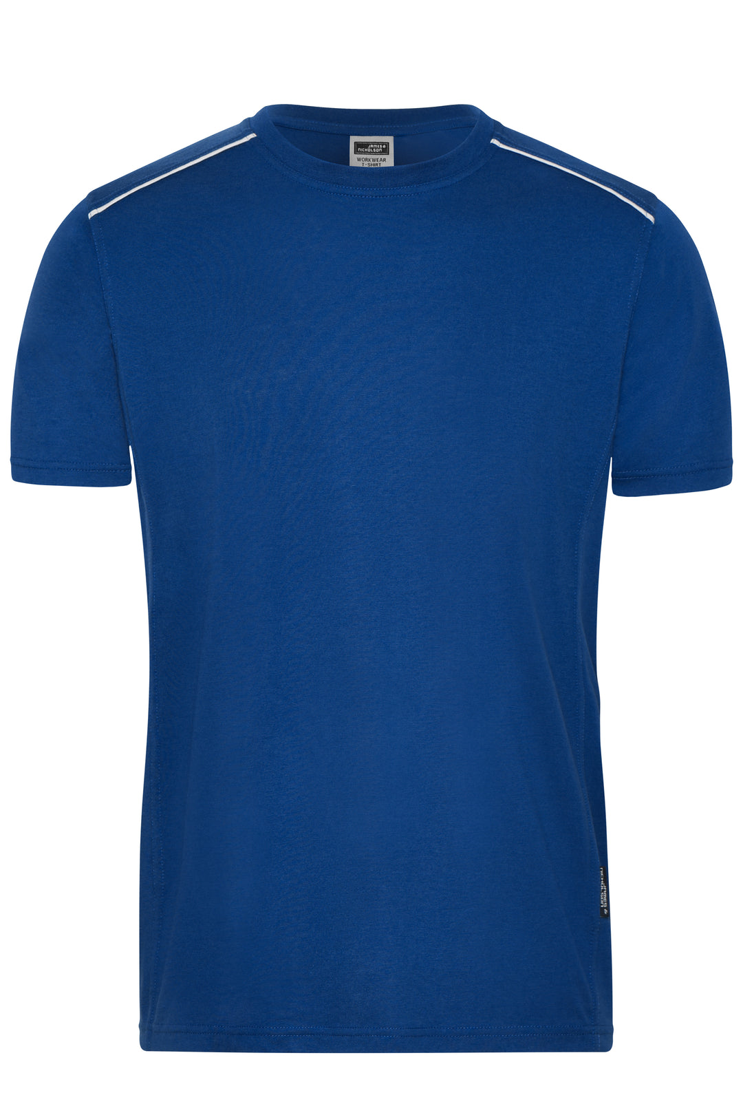 Men's Workwear T-Shirt - SOLID - - dark-royal