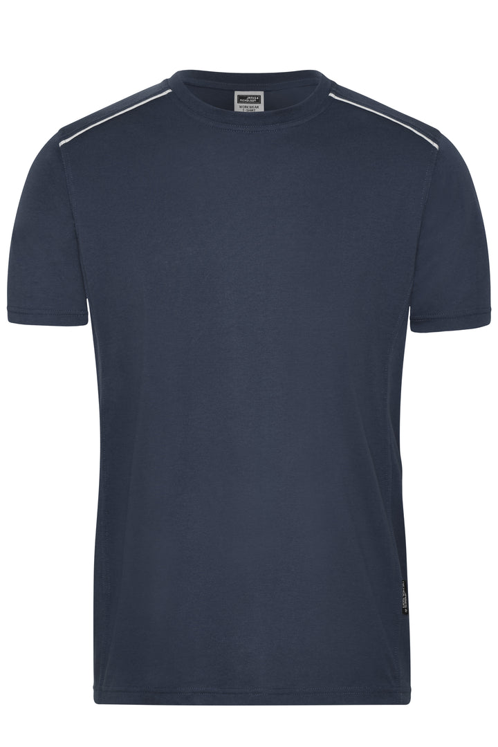 Men's Workwear T-Shirt - SOLID - - navy