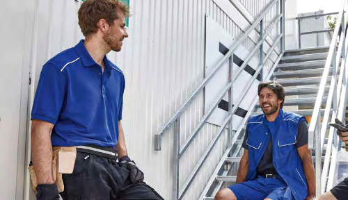 Men's Workwear Polo - SOLID -