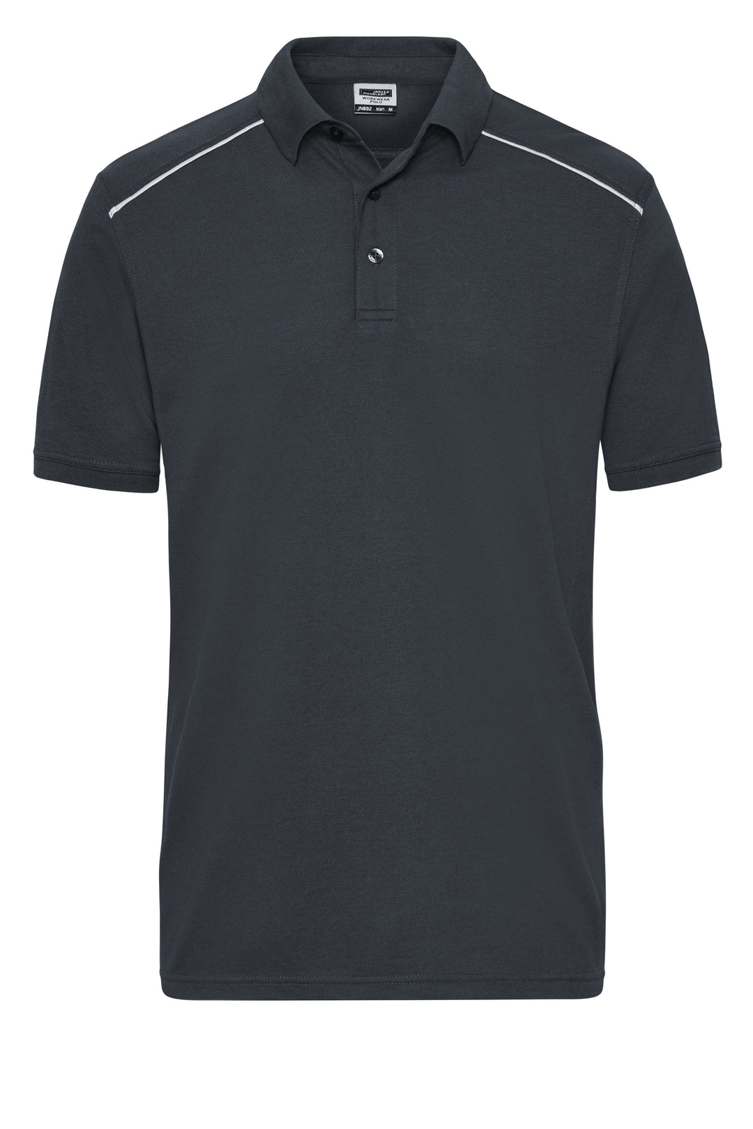Men's Workwear Polo - SOLID - - carbon