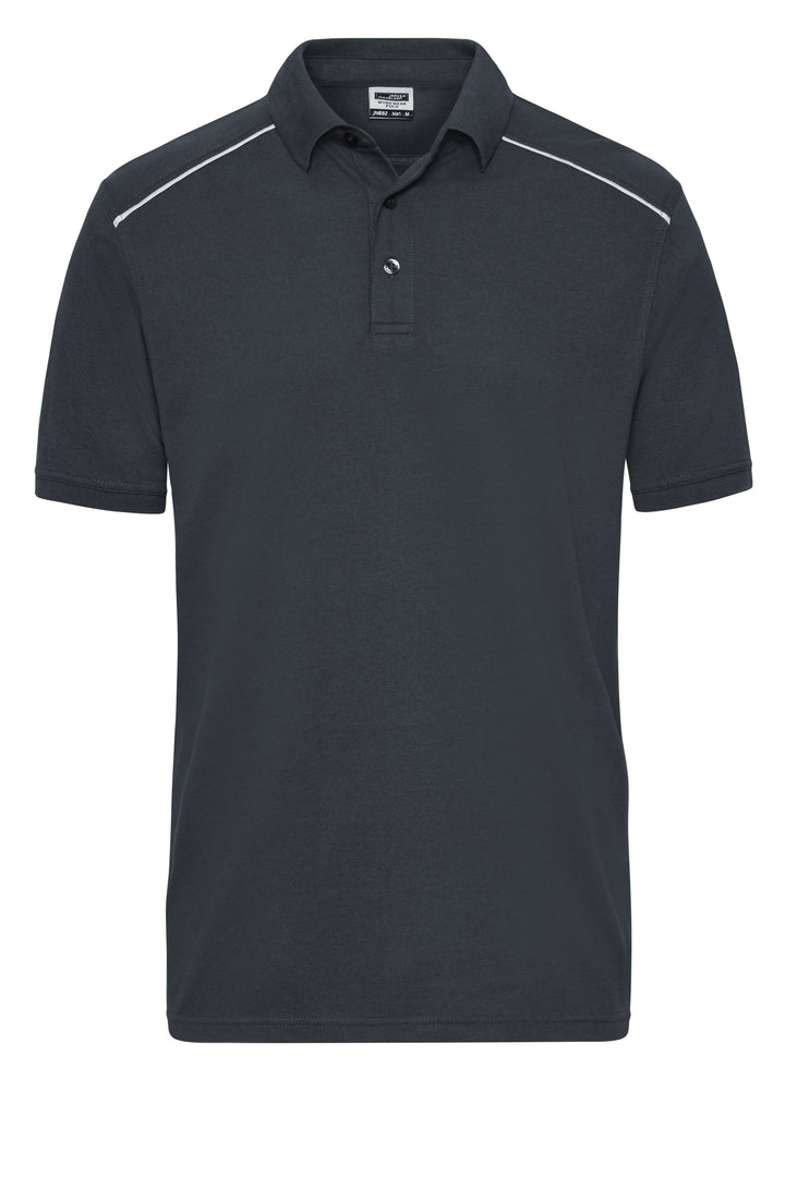Men's Workwear Polo - SOLID - - carbon