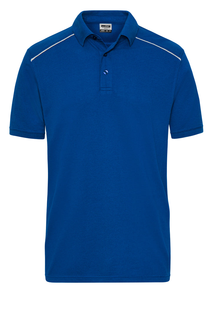Men's Workwear Polo - SOLID - - dark-royal