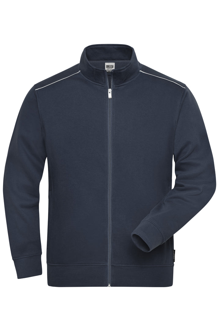 Workwear Sweat Jacket - navy
